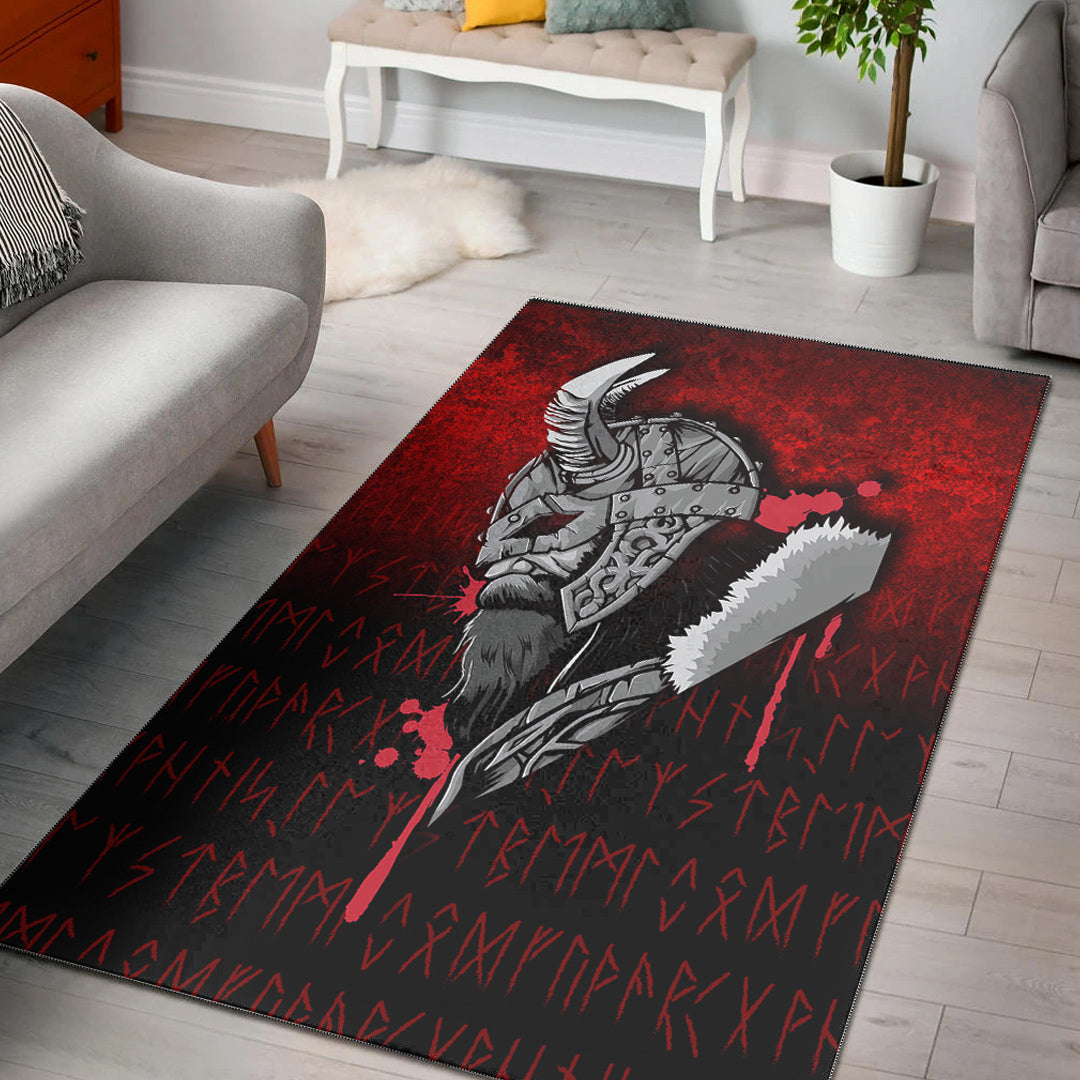 Viking Area Rug Viking Nordic Odin