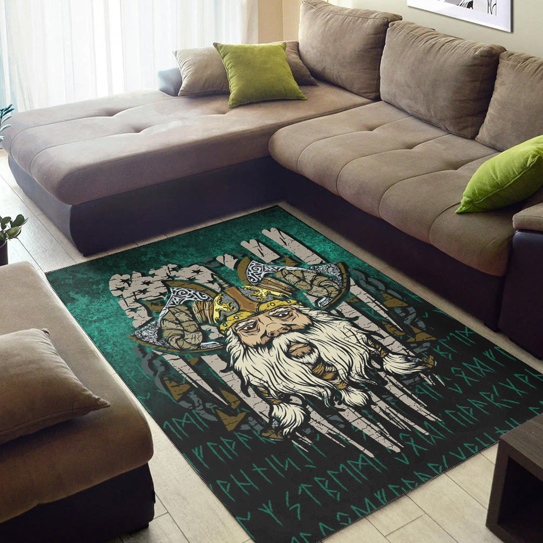 Viking Area Rug America Odin