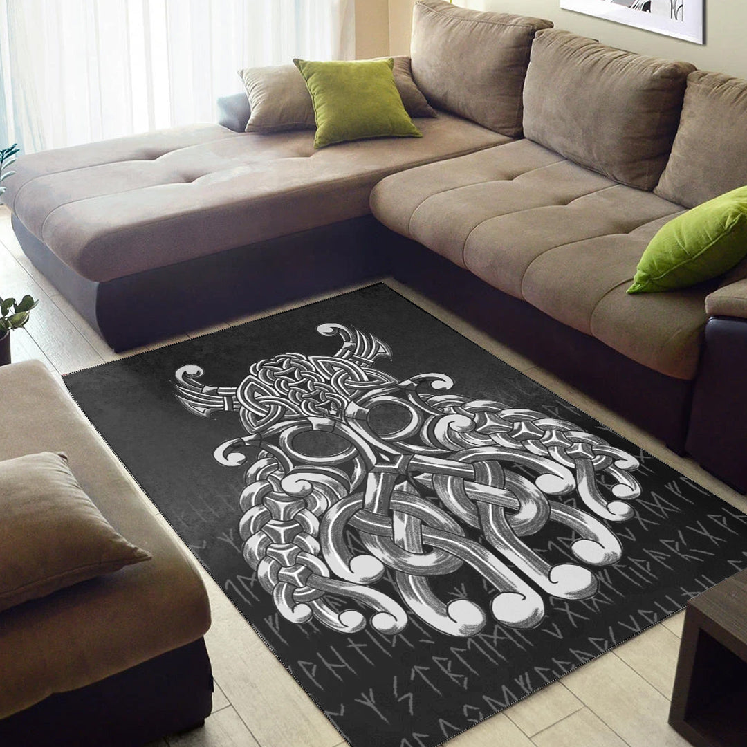 Viking Area Rug Vikings Odin Valhalla