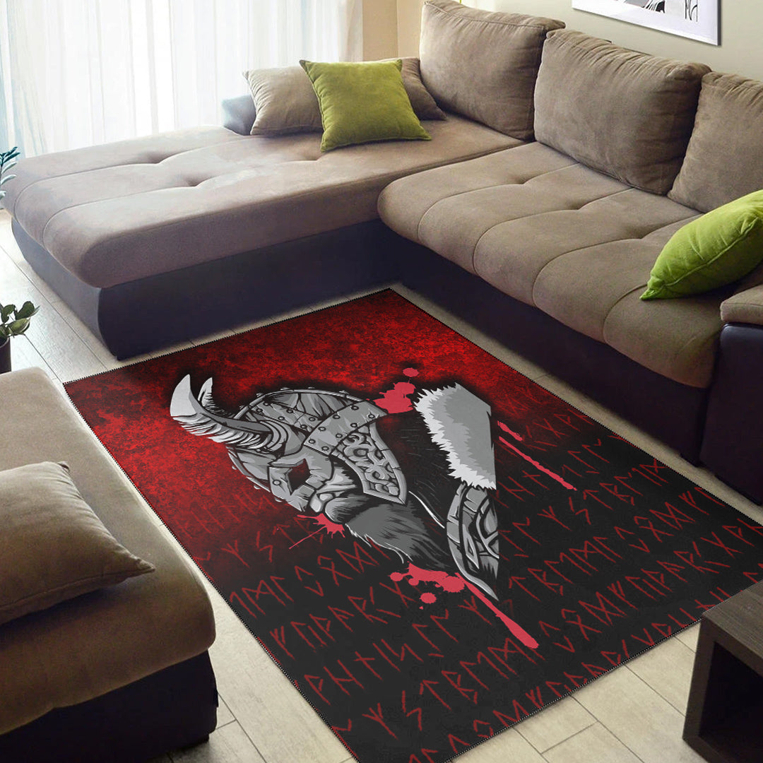 Viking Area Rug Viking Nordic Odin