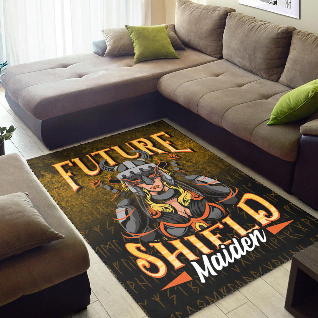 Viking Area Rug Future Shield Maiden