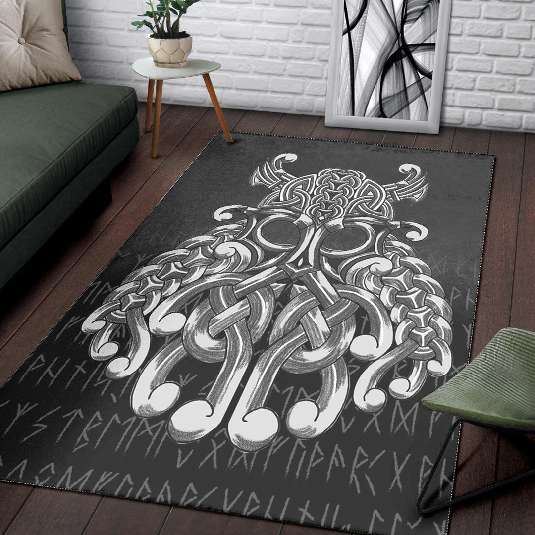 Viking Area Rug Vikings Odin Valhalla