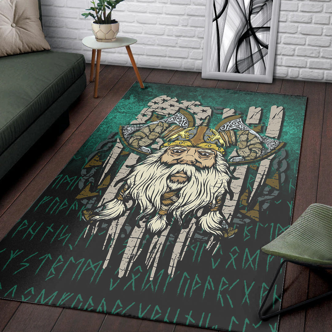 Viking Area Rug America Odin