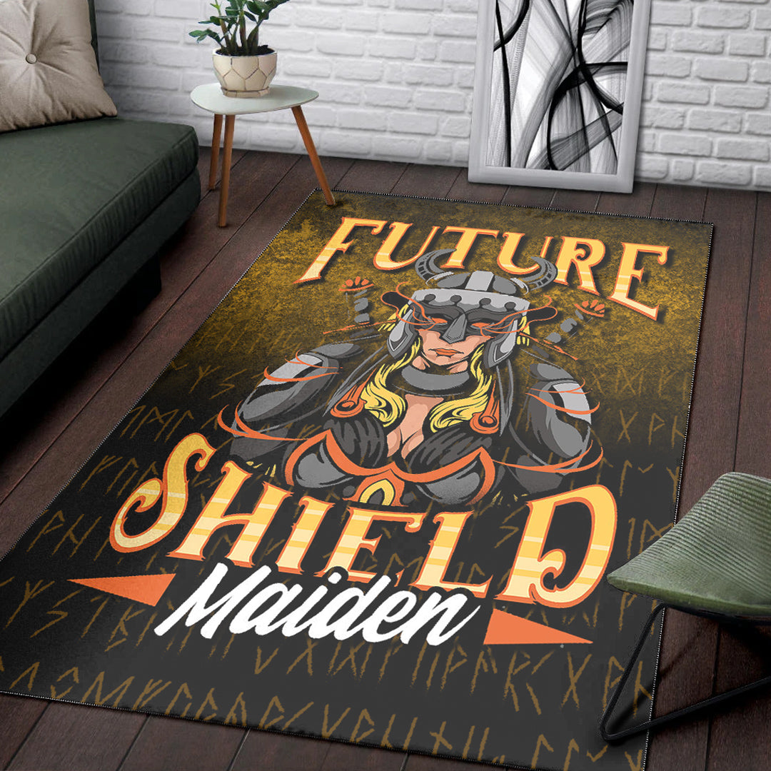 Viking Area Rug Future Shield Maiden