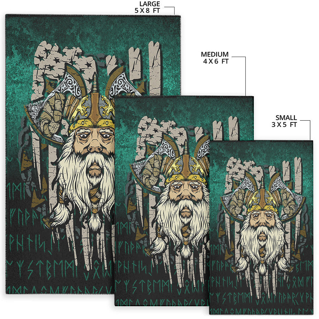 Viking Area Rug America Odin