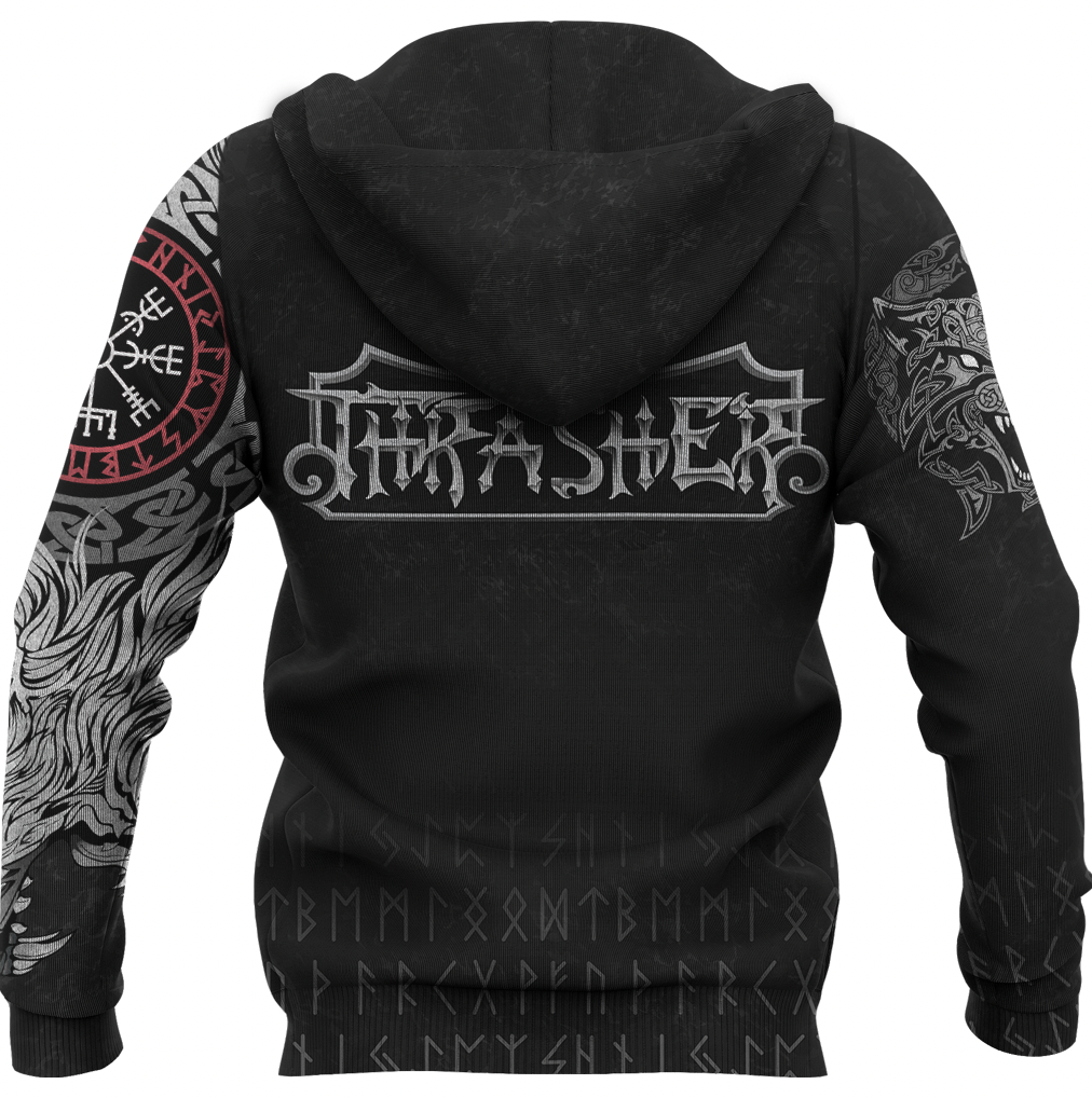 Viking Hoodie Fenrir Style