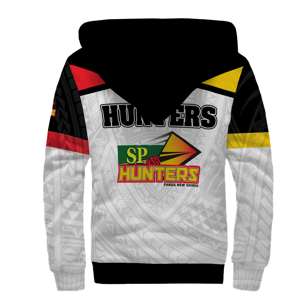 Papua New Guinea Rugby Hunters Sherpa Hoodie