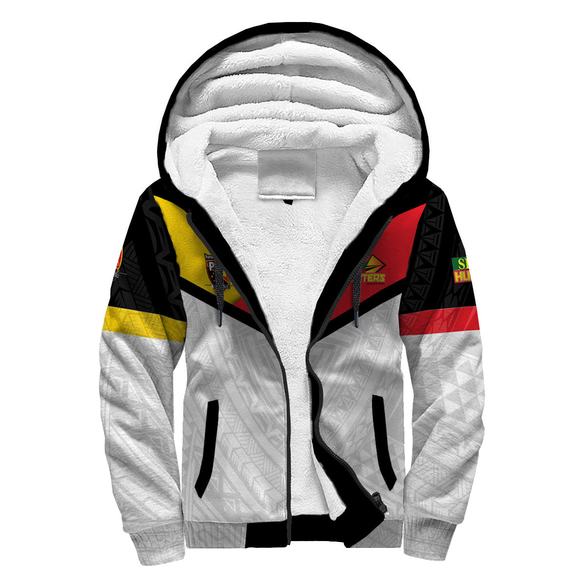 Papua New Guinea Rugby Hunters Sherpa Hoodie