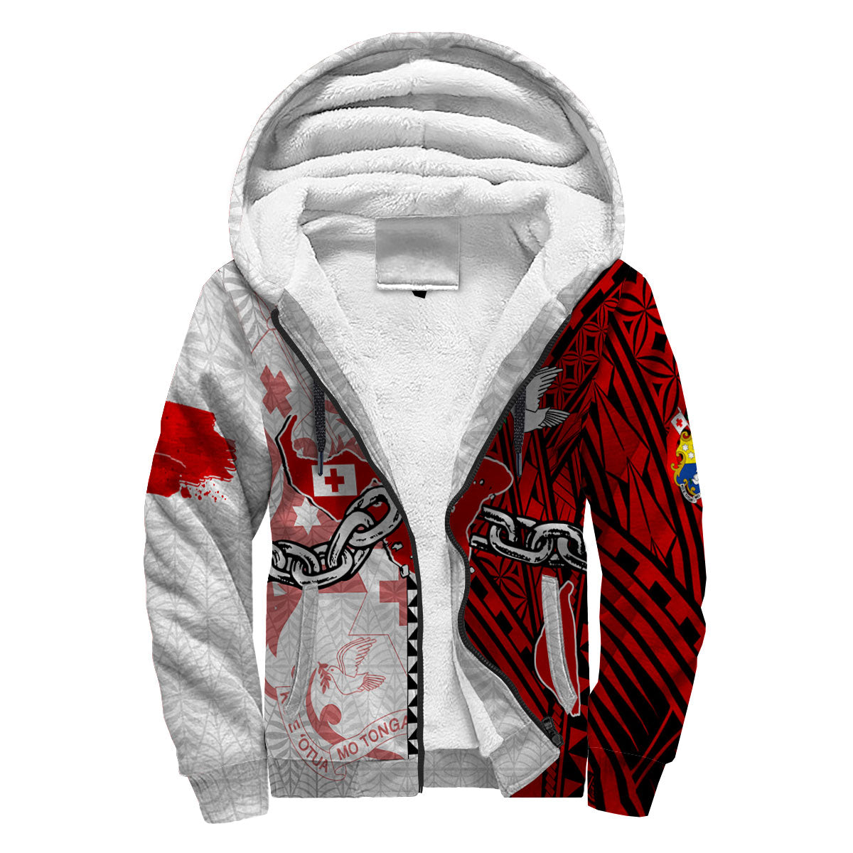 Tonga National Emancipation Day Sherpa Hoodie