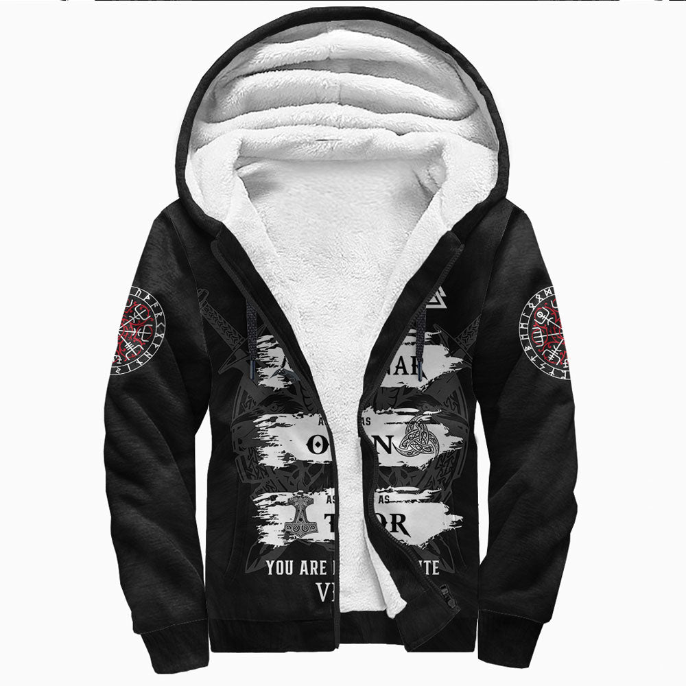 Viking Sherpa Hoodie  Daddy