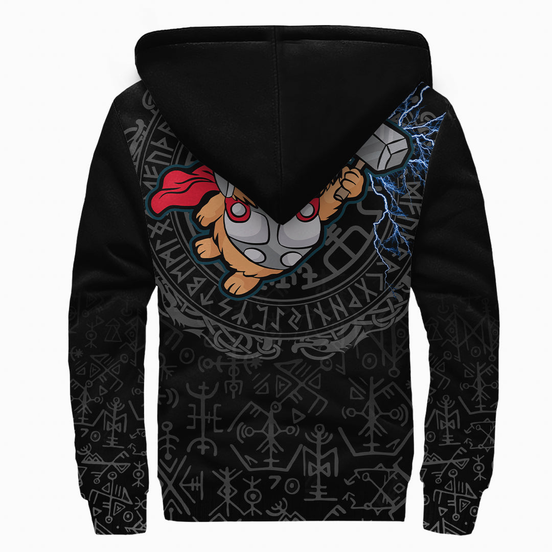 Viking Sherpa Hoodie Thorgi