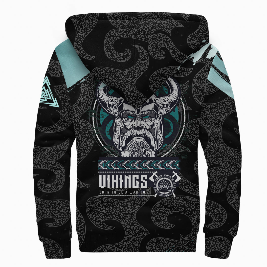 Viking Sherpa Hoodie God Of Asgard