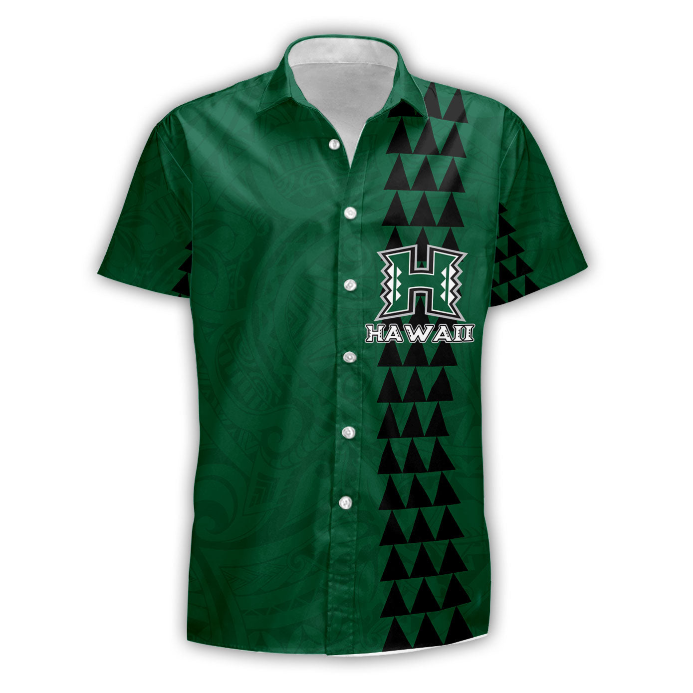 Custom Hawaii Rainbow Warriors Rugby Short Sleeve Shirt