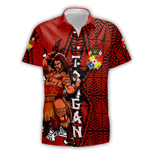 Custom Tonga The Tonga Terror Short Sleeve Shirt