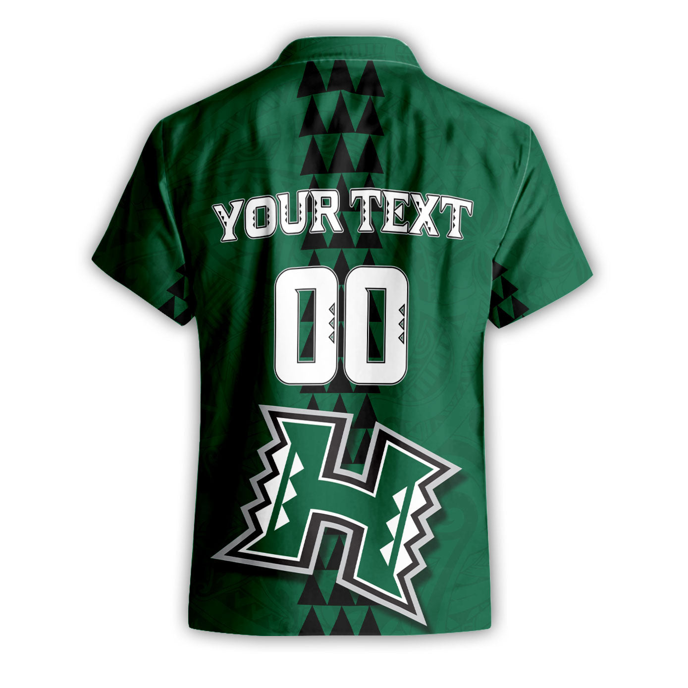 Custom Hawaii Rainbow Warriors Rugby Short Sleeve Shirt