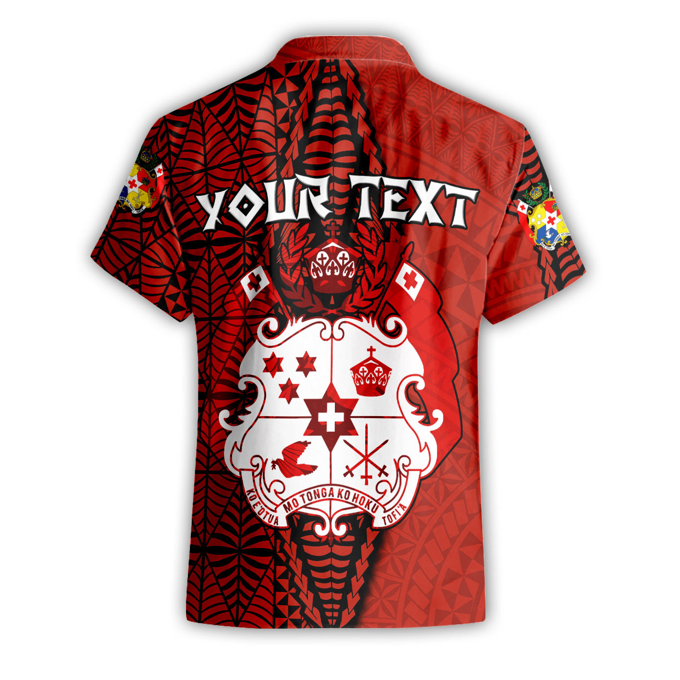 Custom Tonga The Tonga Terror Short Sleeve Shirt