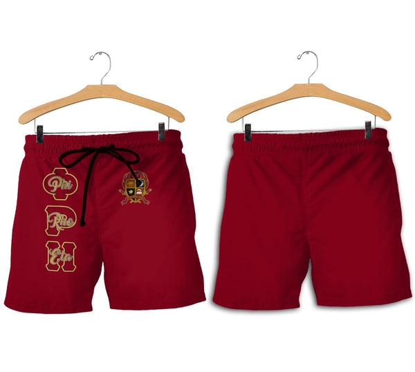 Fraternity Pant - Phi Rho Eta Men Short Original Maroon Style