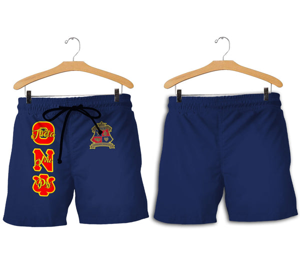 Fraternity Pant - Theta Nu Psi Men Short Original Blue Style