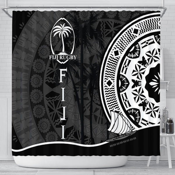 Fiji Rugby Shower Curtain