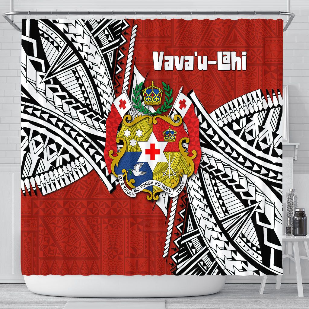 Tonga Vava'u Lahi Coat Of Arms Shower Curtain