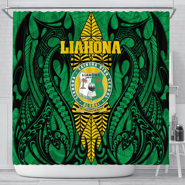 Tonga Liahona High School Shower Curtain