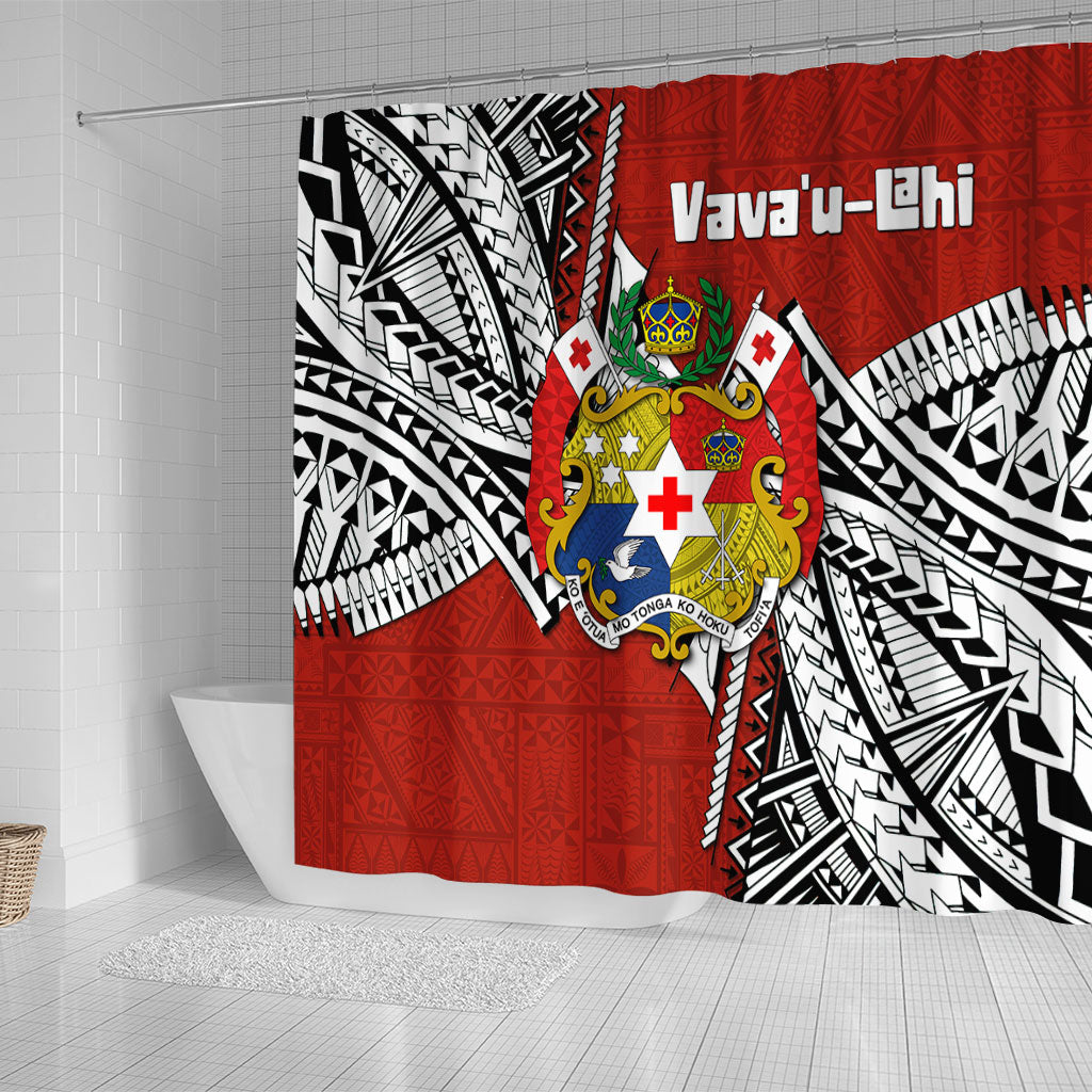 Tonga Vava'u Lahi Coat Of Arms Shower Curtain