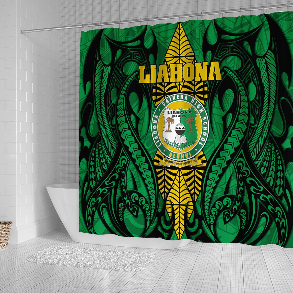 Tonga Liahona High School Shower Curtain