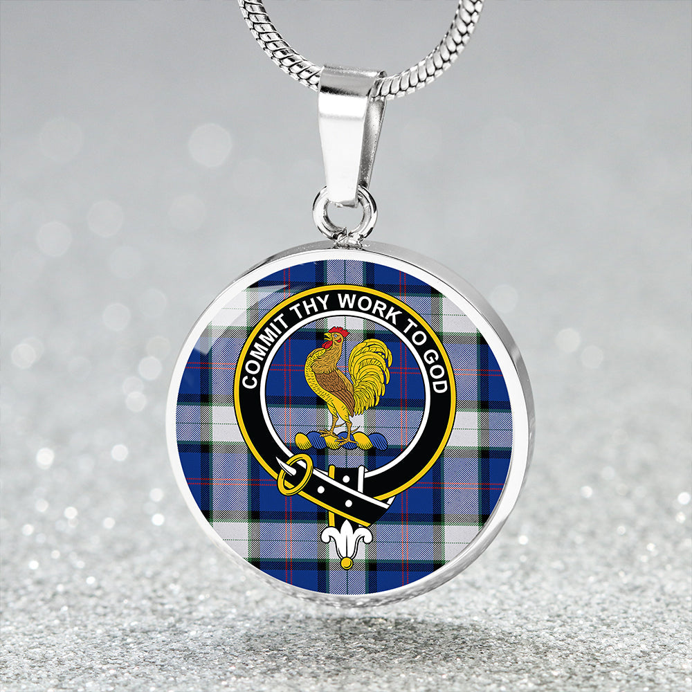 Scottish Tartan Sinclair Dress (Dance) Modern Clan Circle Necklace Classic Style