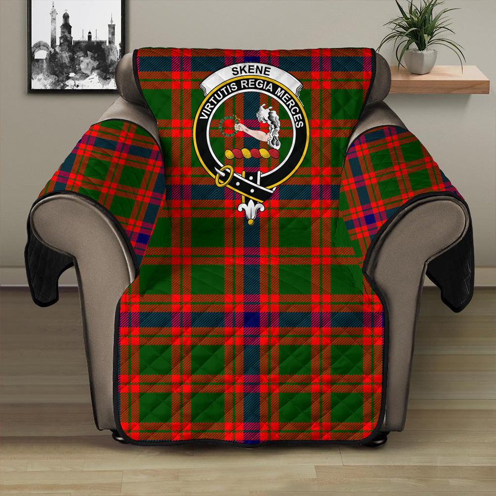 Skene Modern Tartan Classic Crest Sofa Protector