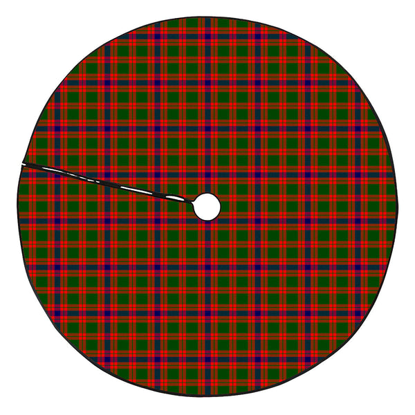 Skene Modern Tartan Plaid Christmas Tree Skirt