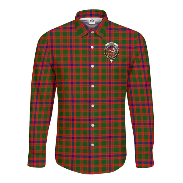 Skene ModernTartan Crest Long Sleeve Button Shirt