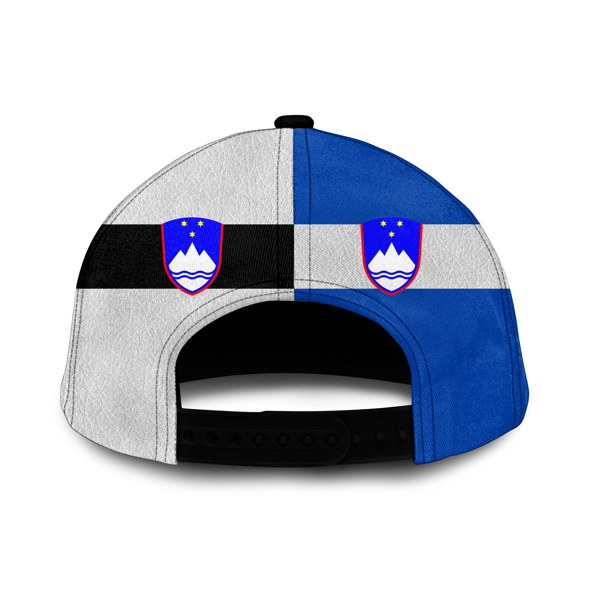 Slovenia Classic Cap Flag & Coat Of Arms Leather Style