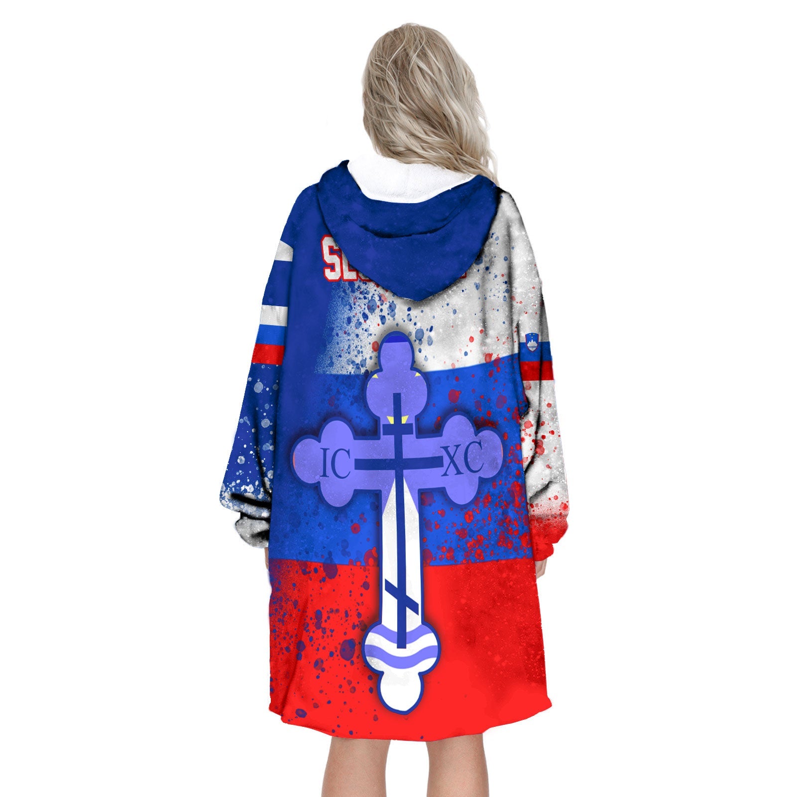 Slovenia Snug Hoodie Flag & Coat Of Arms Orthodox Style