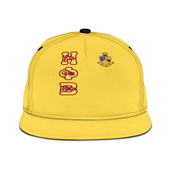 Sorority Hat - Eta Phi Beta Snapback Hat Original Yellow Style