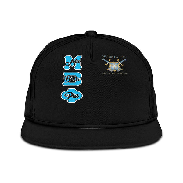 Fraternity Hat - Mu Beta Phi Snapback Hat Original Dark Style