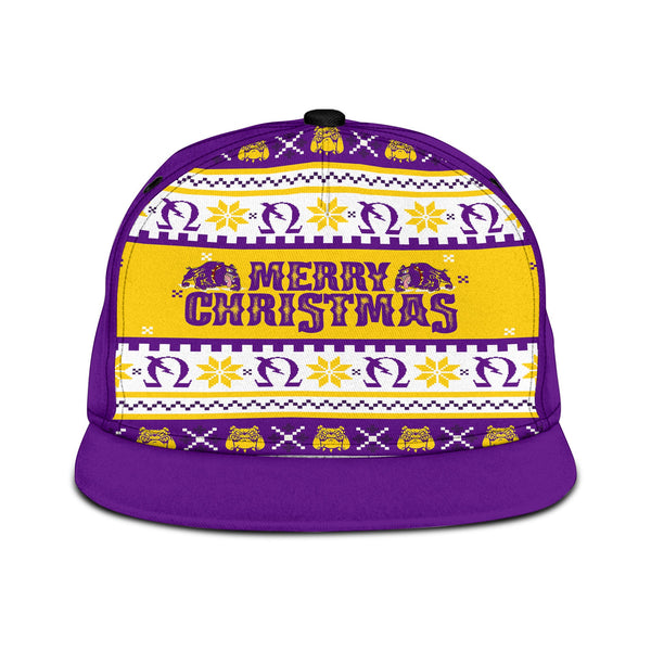 Fraternity Hat - OPP Christmas Bulldog Snapback Hat