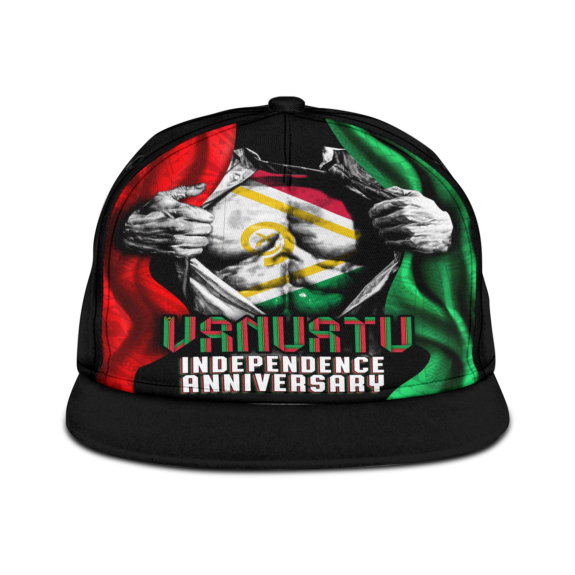 Vanuatu In Me Independence Day Snapback Hat 43rd Anniversary Style