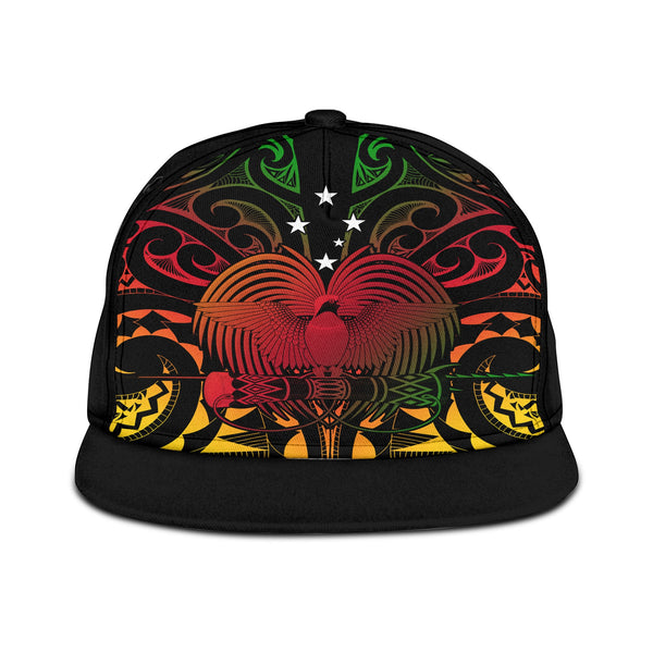 Papua New Guinea Snapback Hat Unity In Diversity Motto