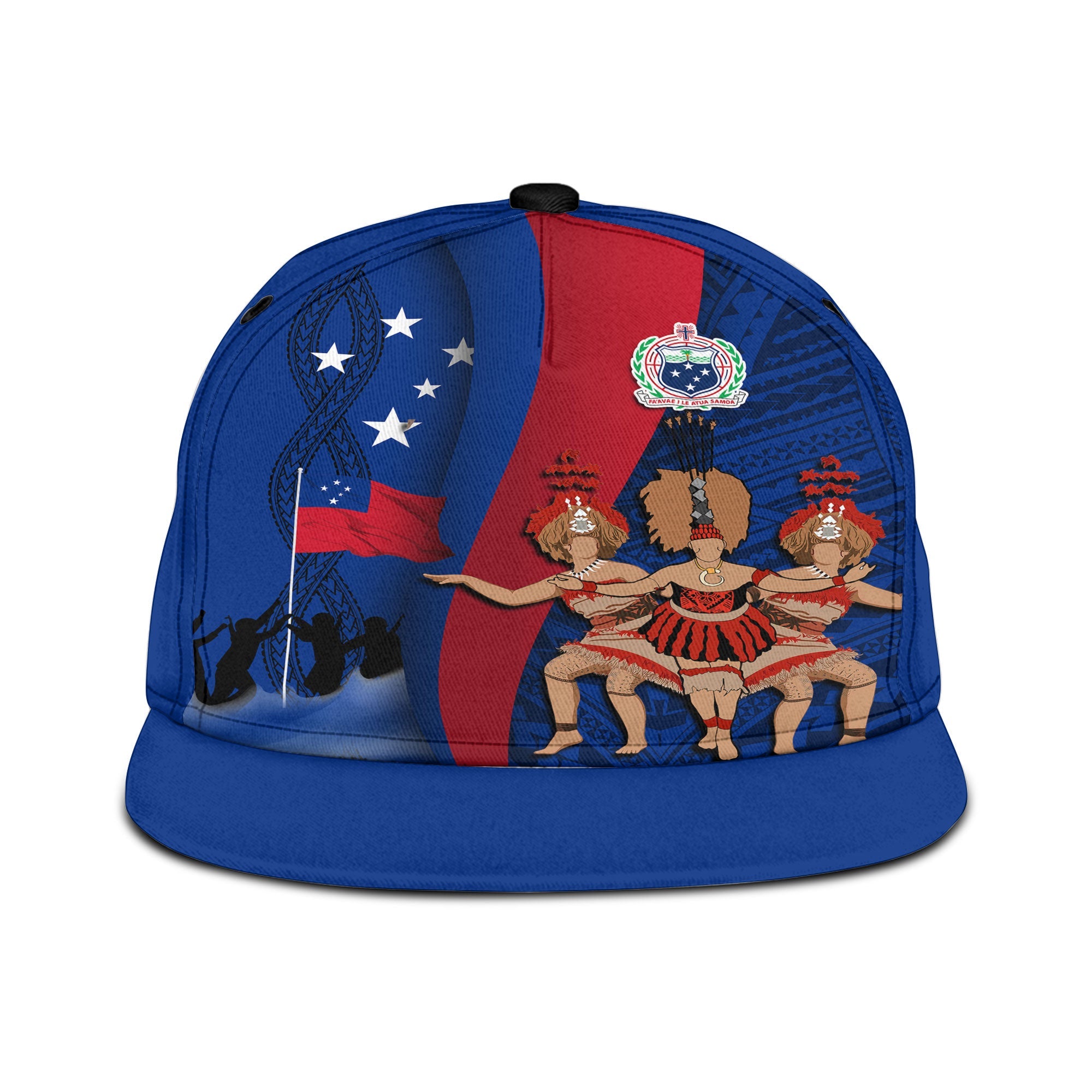 Samoa Independence Day Snapback Hat Celebrating Dance Style