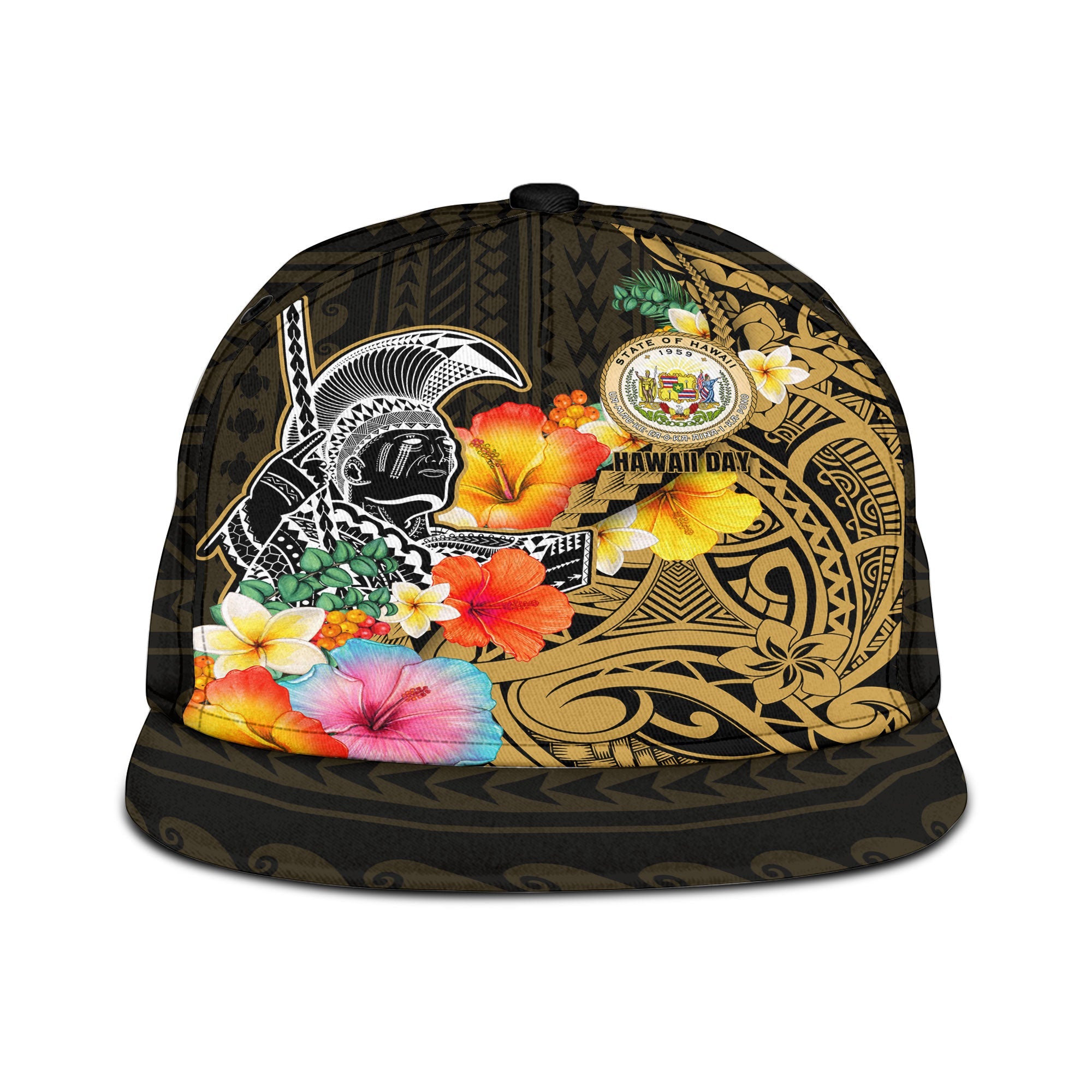 Hawaii Day King Kamehameha Snapback Hat