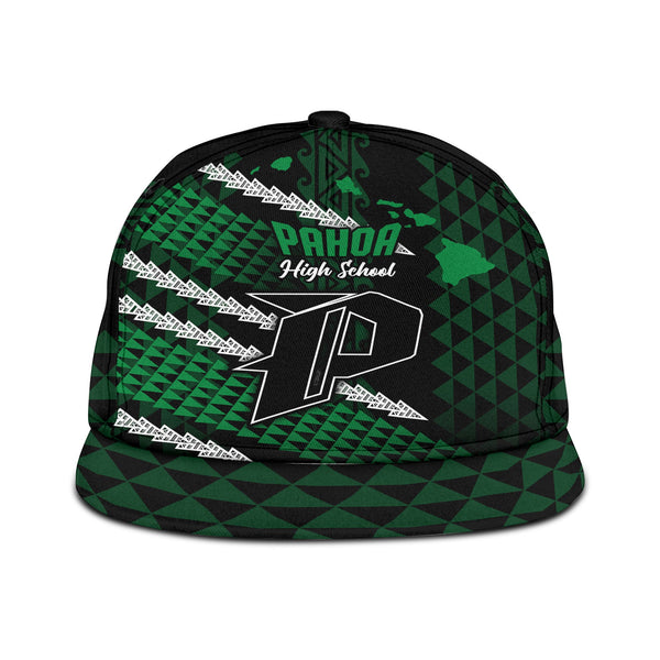 Hawaii Pahoa High & Intermediate School Snapback Hat Map Style