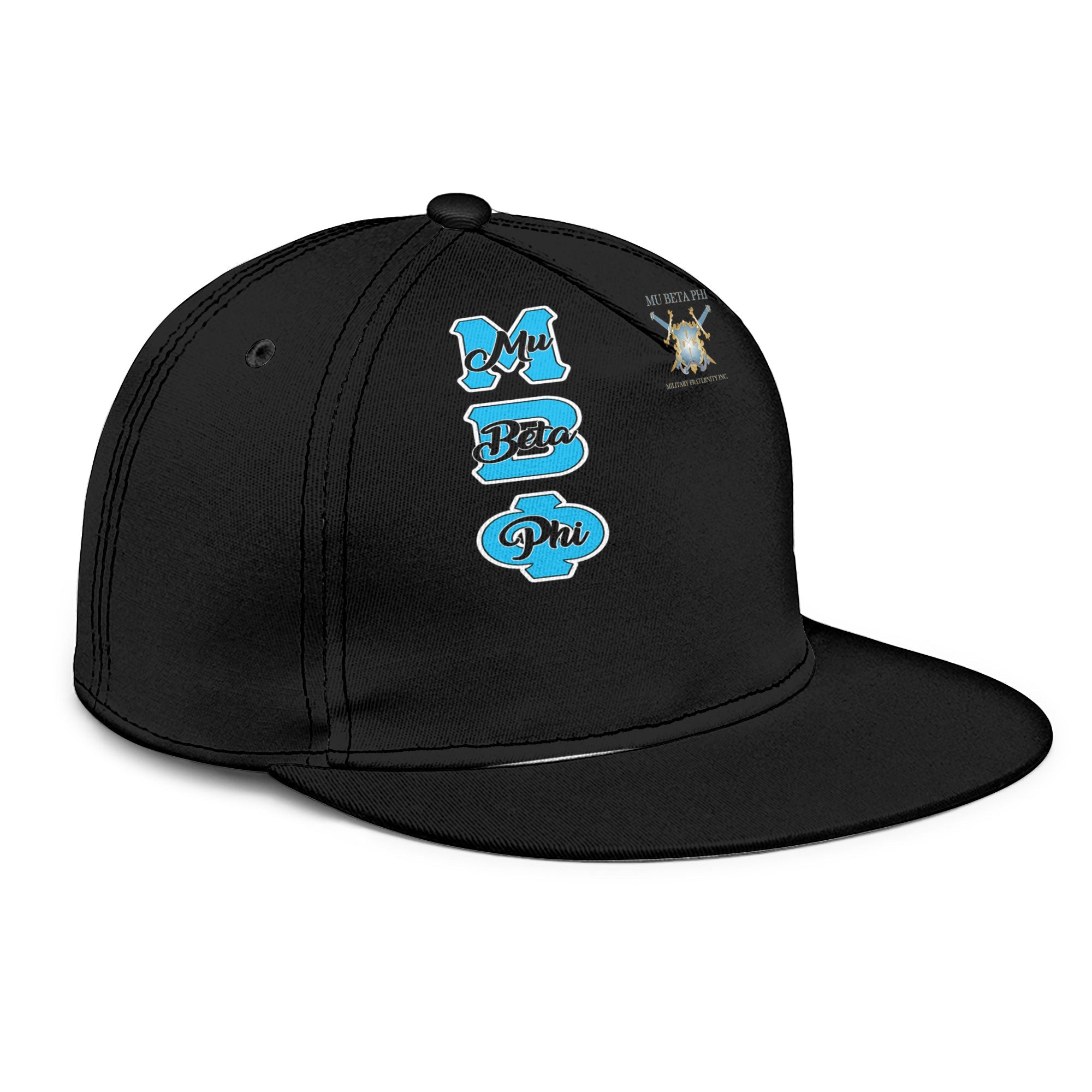 Fraternity Hat - Mu Beta Phi Snapback Hat Original Dark Style