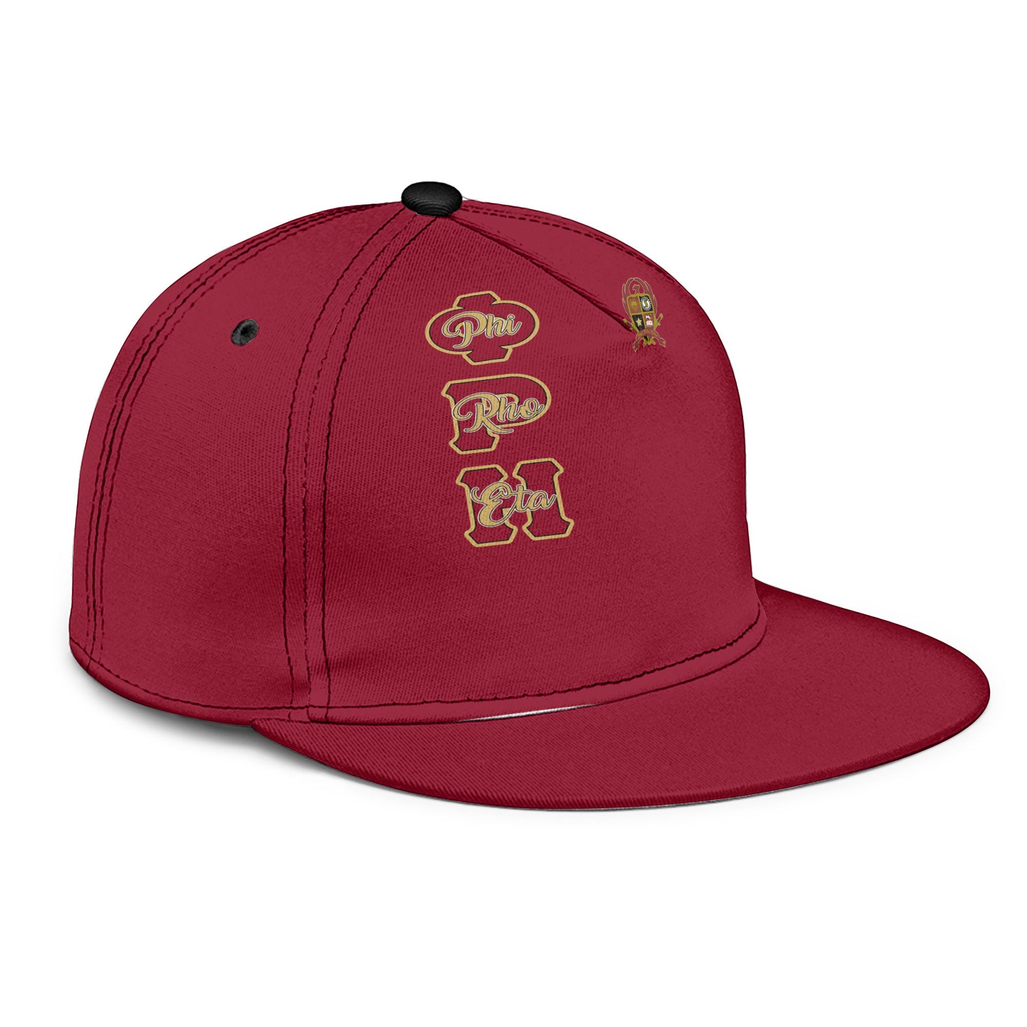 Fraternity Hat - Phi Rho Eta Snapback Hat Original Maroon Style