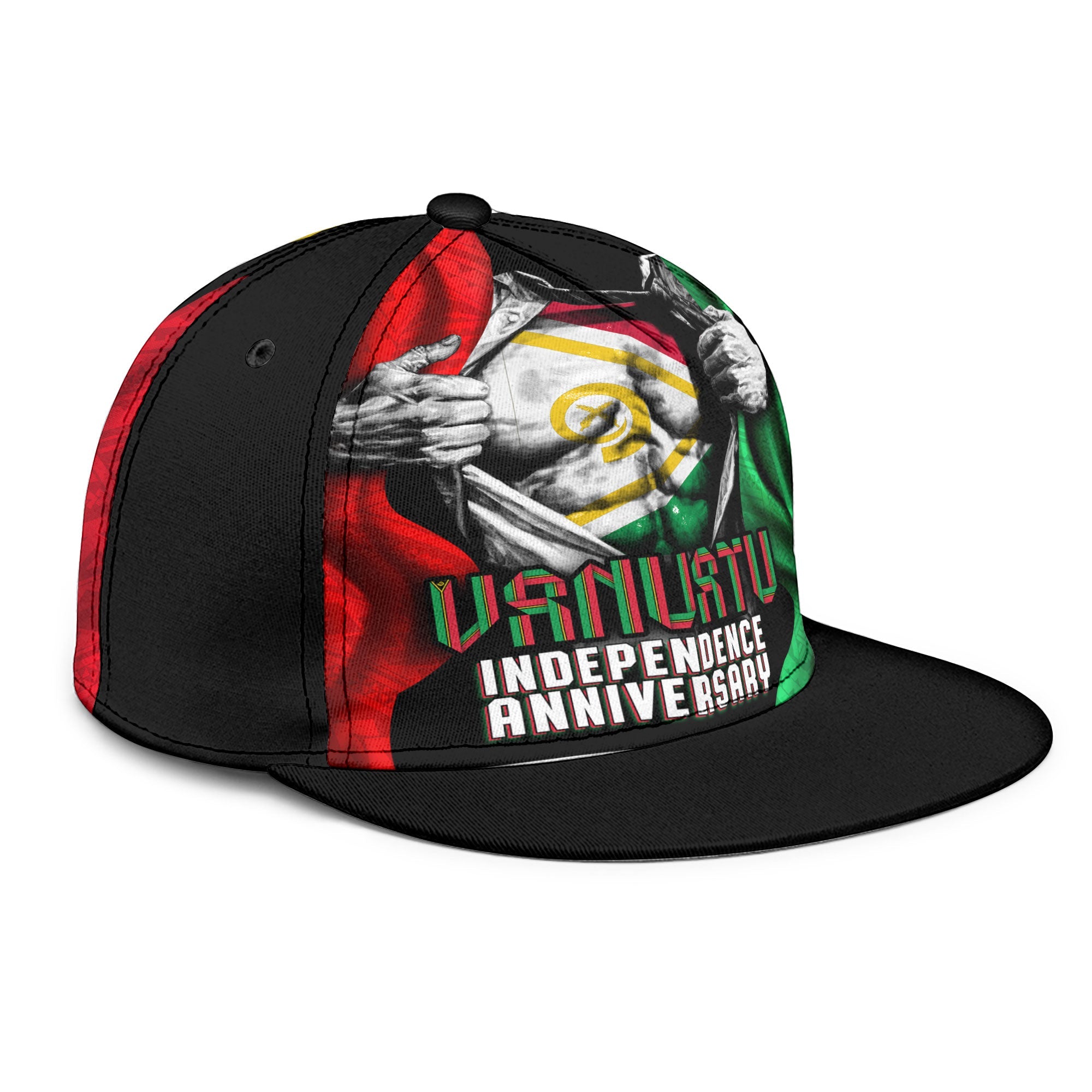 Vanuatu In Me Independence Day Snapback Hat 43rd Anniversary Style