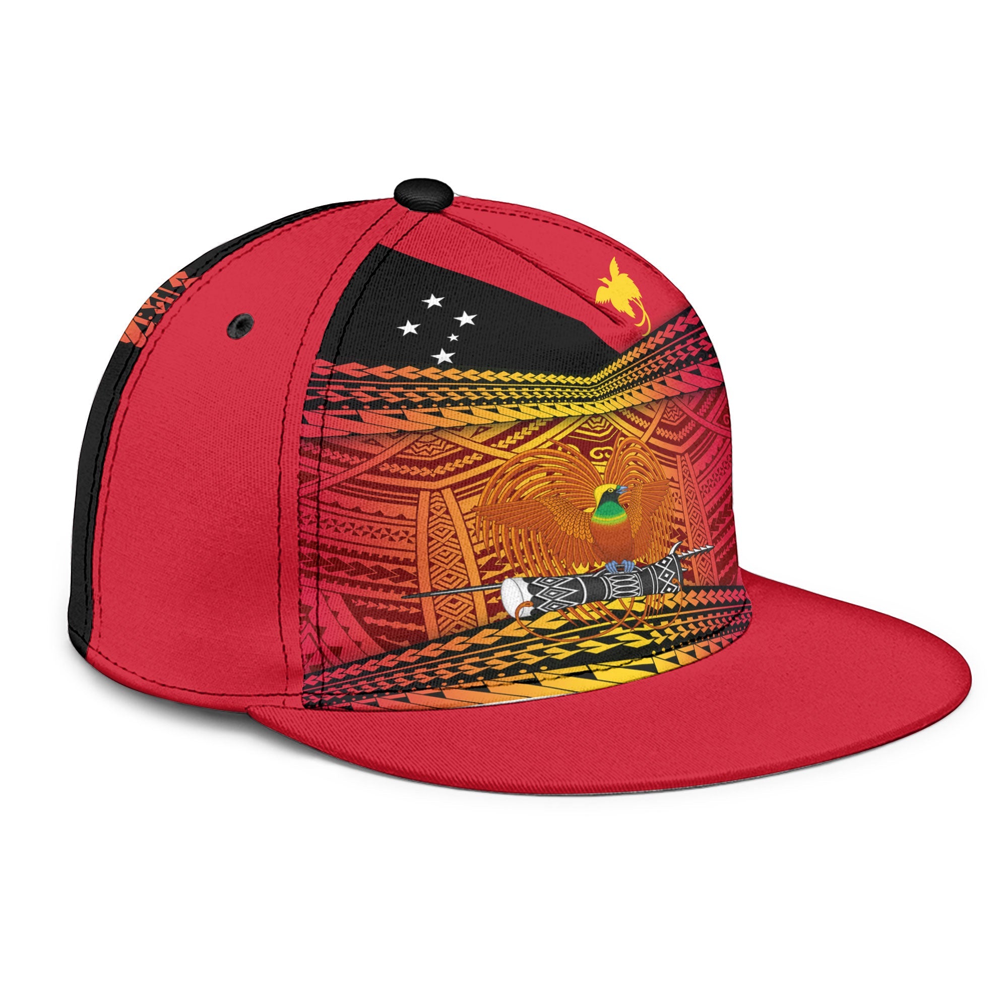 Papua New Guinea Independence Day Snapback Hat PNG Emblem Style