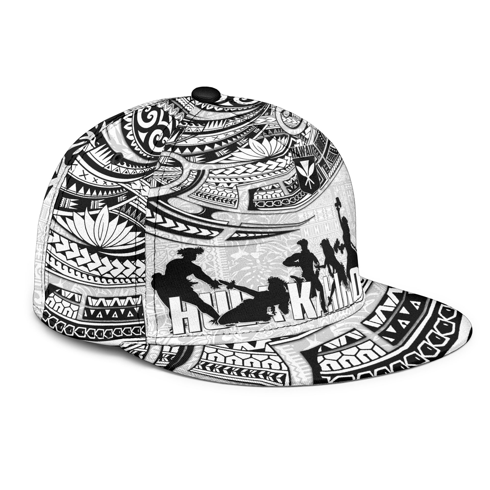 Hawaiian Hula Kahiko Snapback Hat