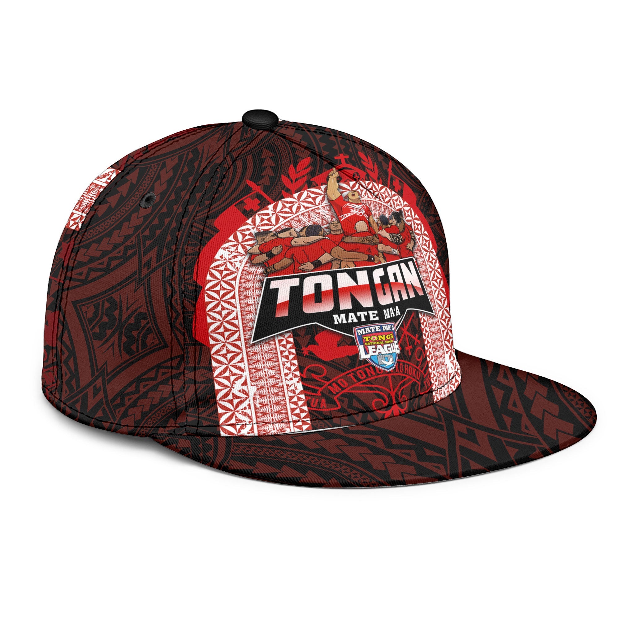 Tonga Mate Ma'a Rugby League Snapback Hat