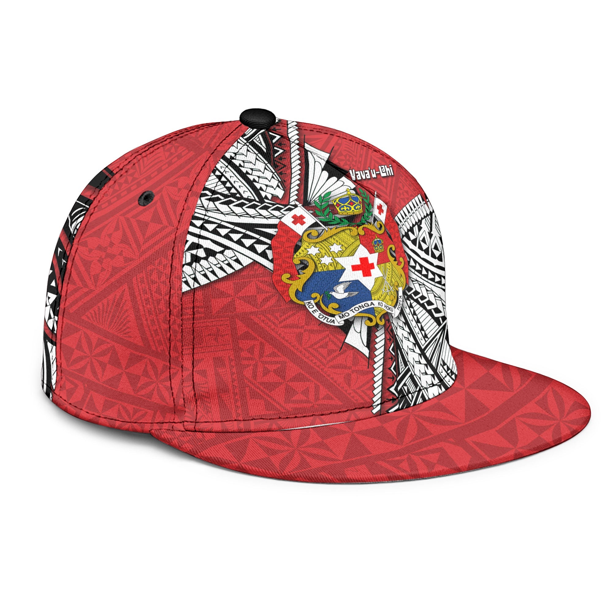 Tonga Vava'u Lahi Coat Of Arms Snapback Hat