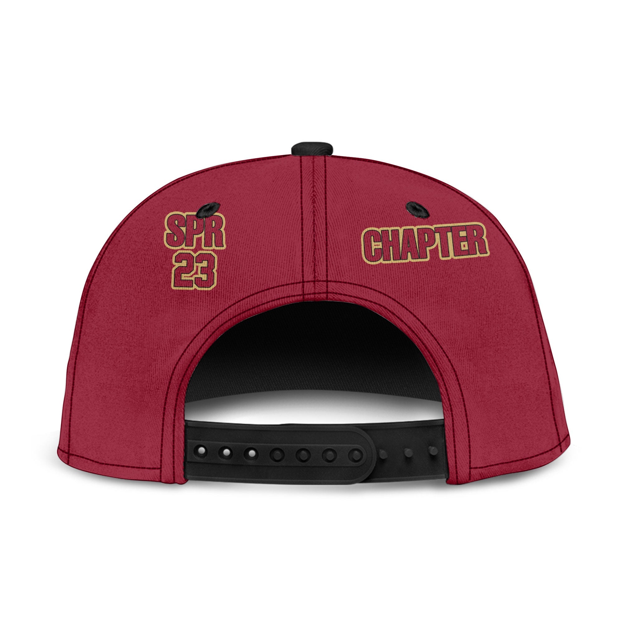 Fraternity Hat - Phi Rho Eta Snapback Hat Original Maroon Style