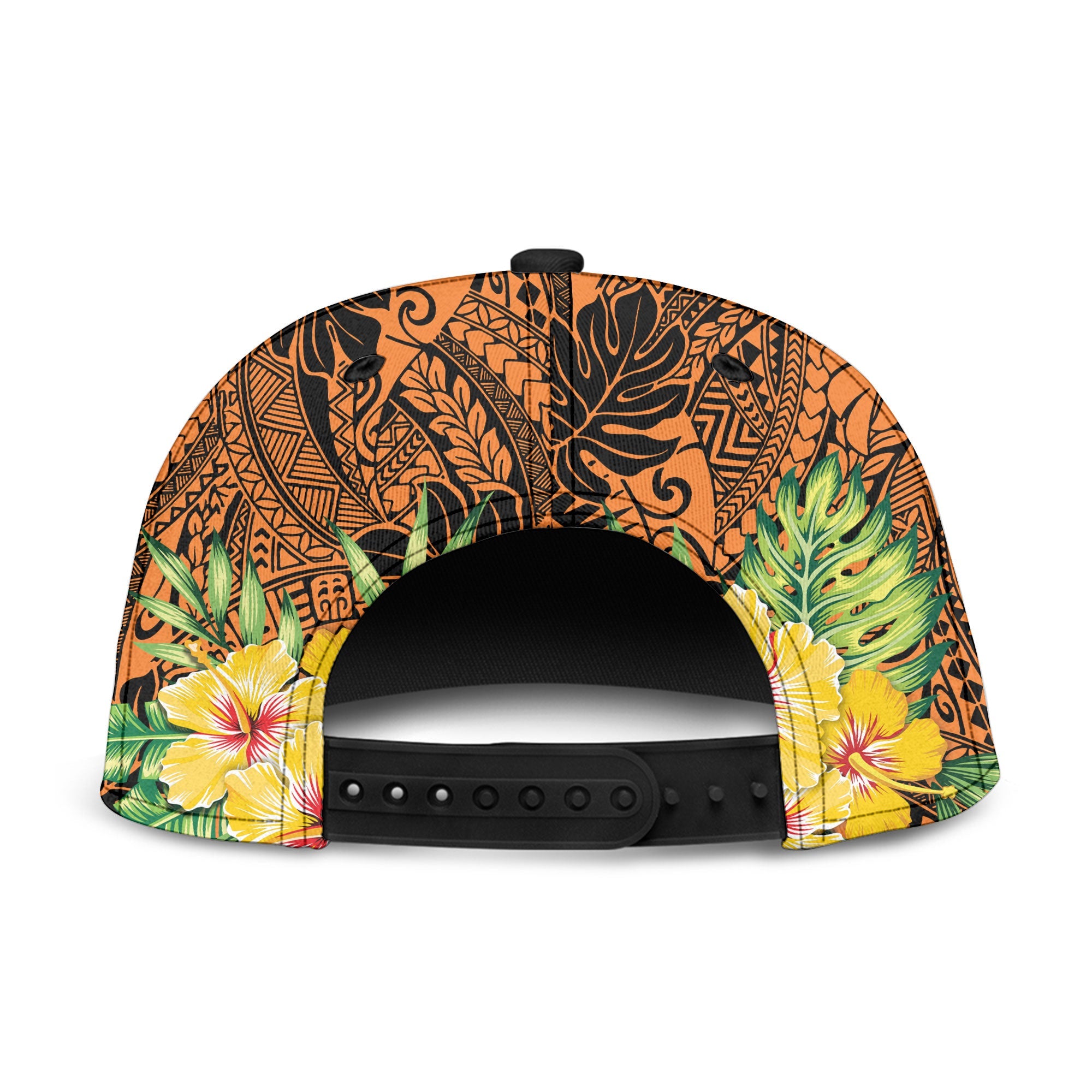 Hawaii Snapback Hat Kamehameha Butterfly Tropical Style